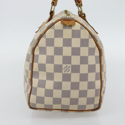 Louis Vuitton LOUIS VUITTON Damier Azur Speedy 25 Hand Bag N41534 LV Authentic BA13132