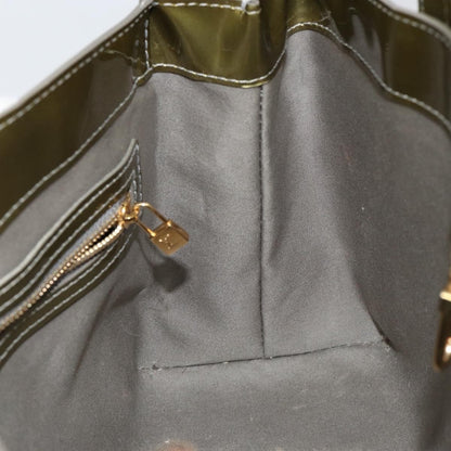 Louis Vuitton LOUIS VUITTON Monogram Vernis Wilshire PM Bag Gris Art Deco M91627 Authentic 146474