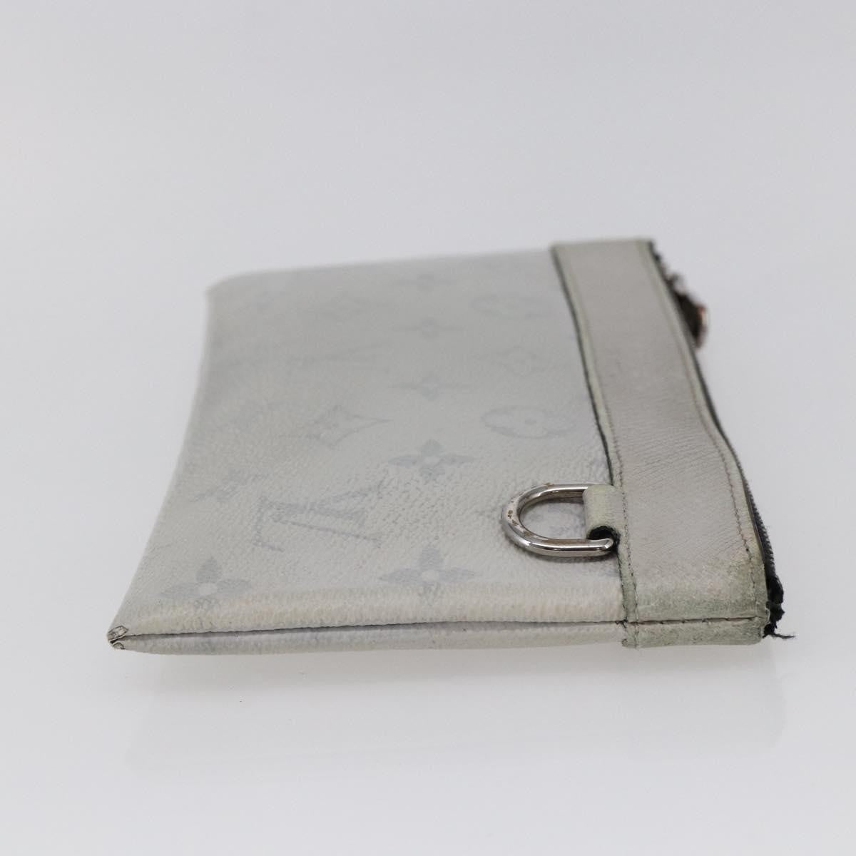 Louis Vuitton LOUIS VUITTON Monogram Taigarama Pochette Discovery PM Gray M30279 Authentic 147372 Bag