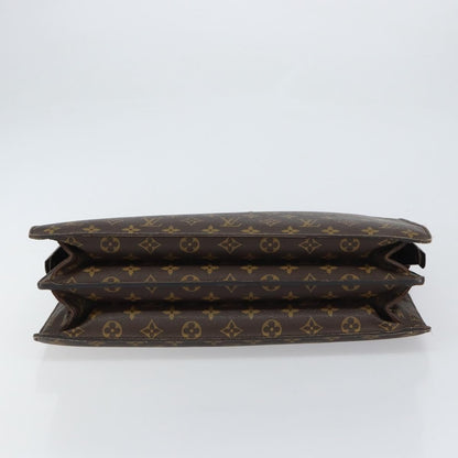 Louis Vuitton LOUIS VUITTON Monogram Serviette Fermoir Business Bag M53305 LV Authentic bs32001