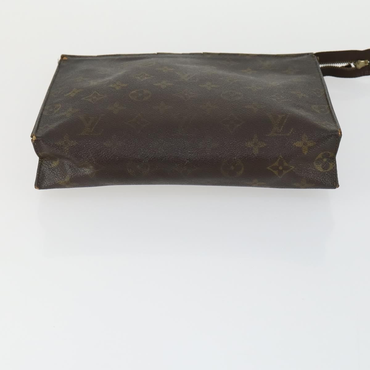 Louis Vuitton LOUIS VUITTON Monogram Clutch Bag 3 Set LV Authentic bs33347