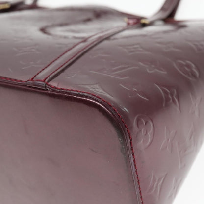 Louis Vuitton LOUIS VUITTON Monogram Vernis Avalon zip Hand Bag Amarante M91594 LV Authentic mr482