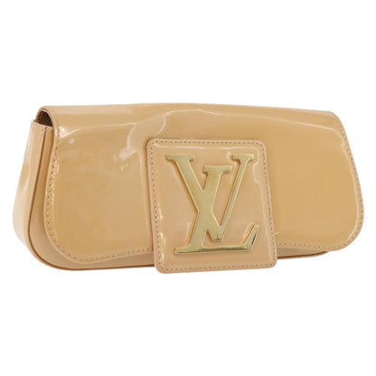 Louis Vuitton LOUIS VUITTON Vernis Pochette Sobie Bag Rose Flow Lantern M93489 LV Authentic 175411A