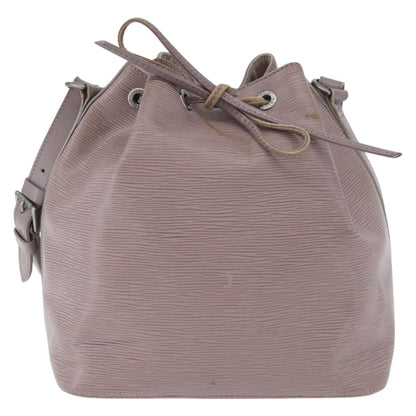 Louis Vuitton LOUIS VUITTON Epi Petit Noe Shoulder Bag Lilac M4410B LV Authentic 179433