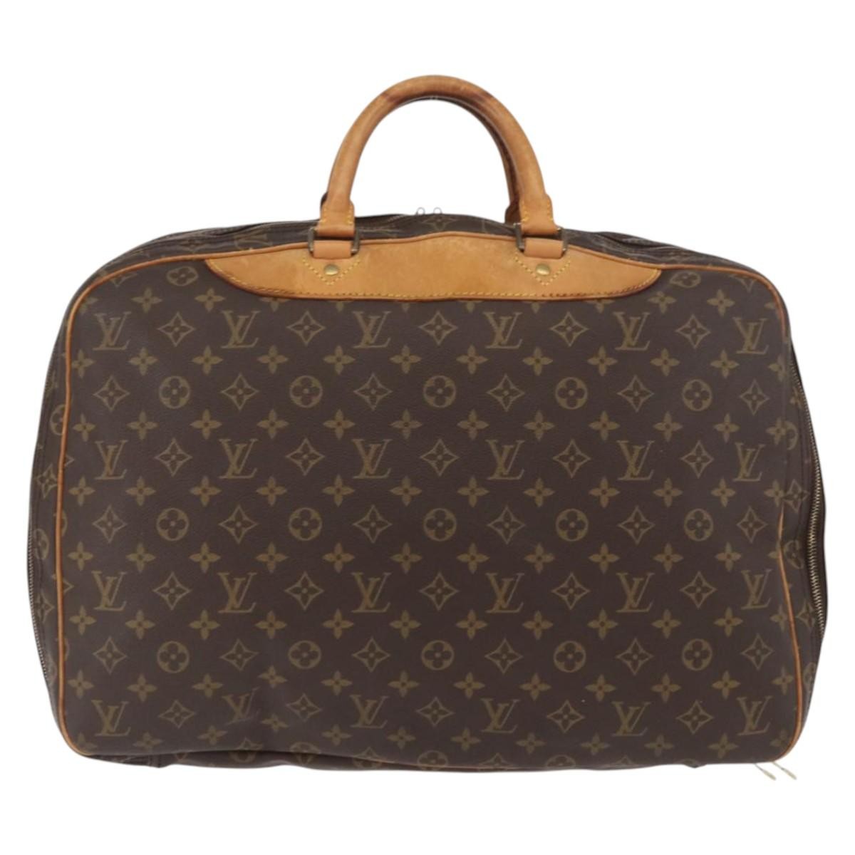 Louis Vuitton LOUIS VUITTON Monogram Alize 24H Boston Bag M41399 LV Authentic 142638