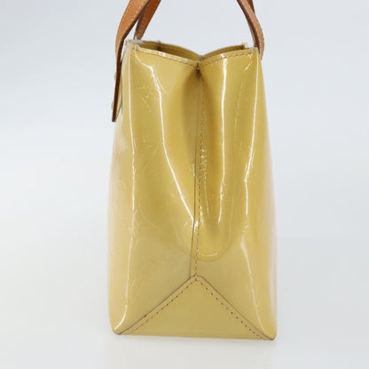 Louis Vuitton LOUIS VUITTON Monogram Vernis Reade PM Hand Bag Beige M91334 LV Authentic ep10940