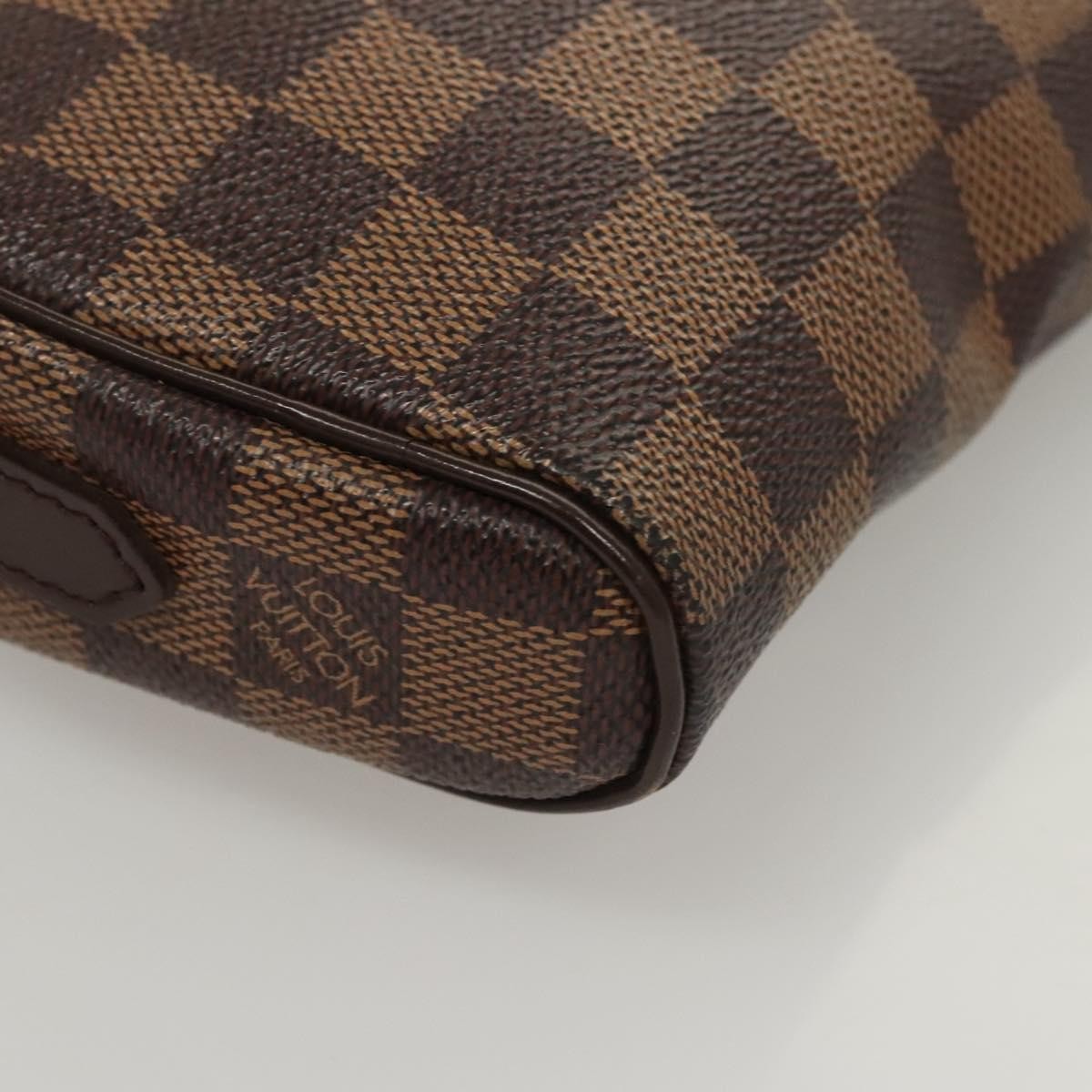 Louis Vuitton LOUIS VUITTON Damier Ebene Pochette Ipanema Shoulder Bag N51296 LV Authentic 120073