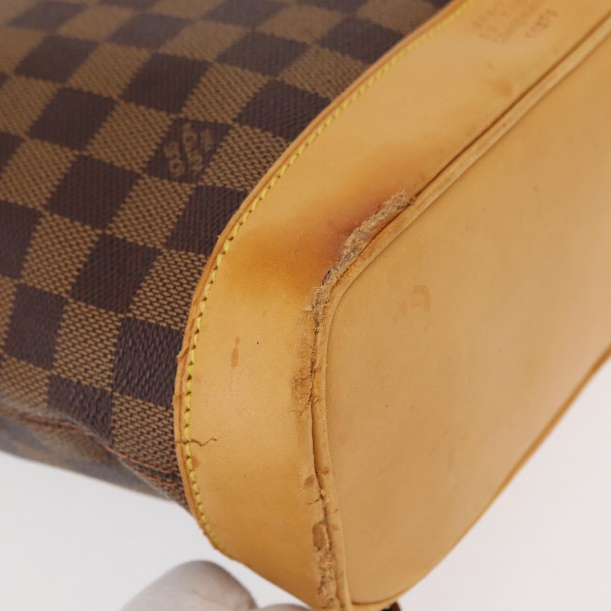 Louis Vuitton LOUIS VUITTON Damier Ebene Arlucan Backpack N99038 LV Authentic bs30076 Bag