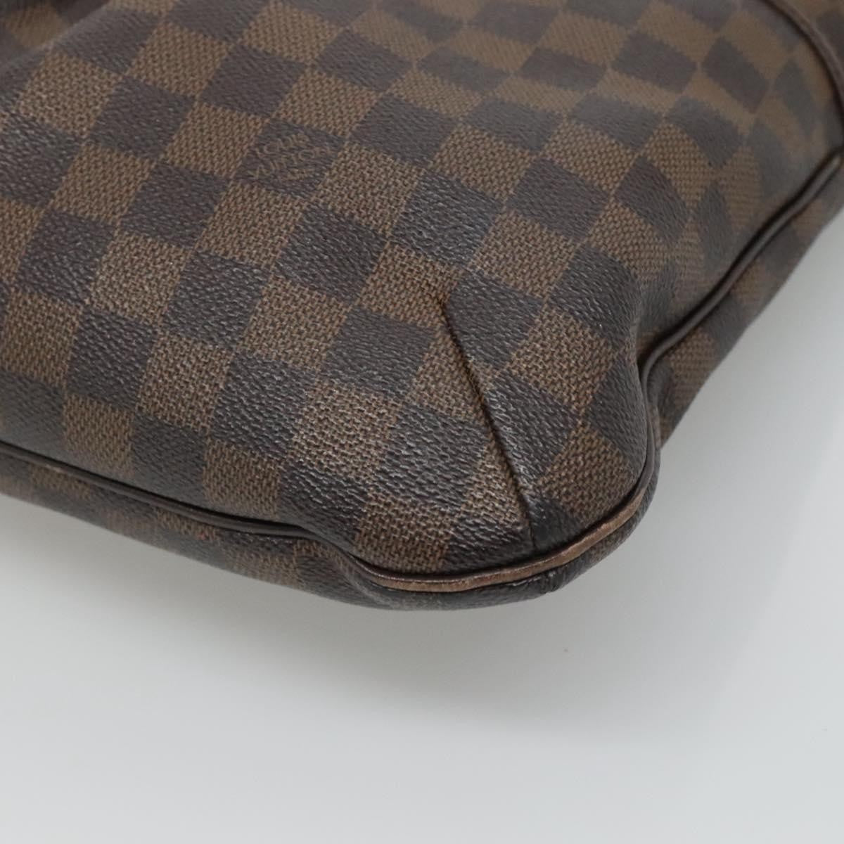 Louis Vuitton LOUIS VUITTON Damier Ebene Bloomsbury PM Shoulder Bag N42251 LV Authentic BD248