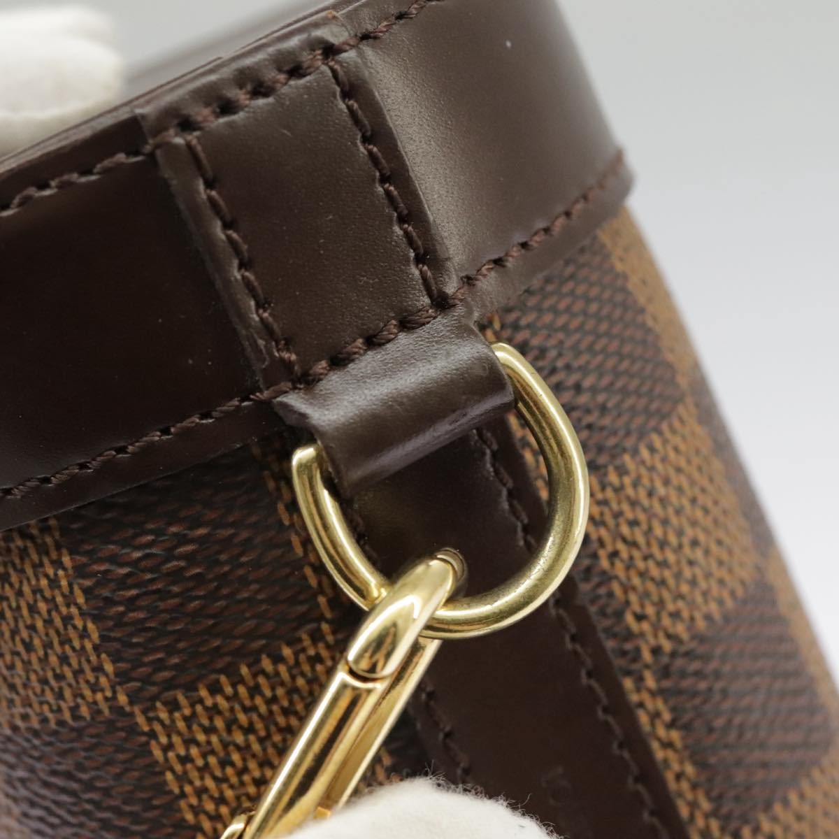 Louis Vuitton LOUIS VUITTON Damier Ebene GOLF CUP 2002 HAWAII Golf Ball Case M99119 Authentic 9... Bag