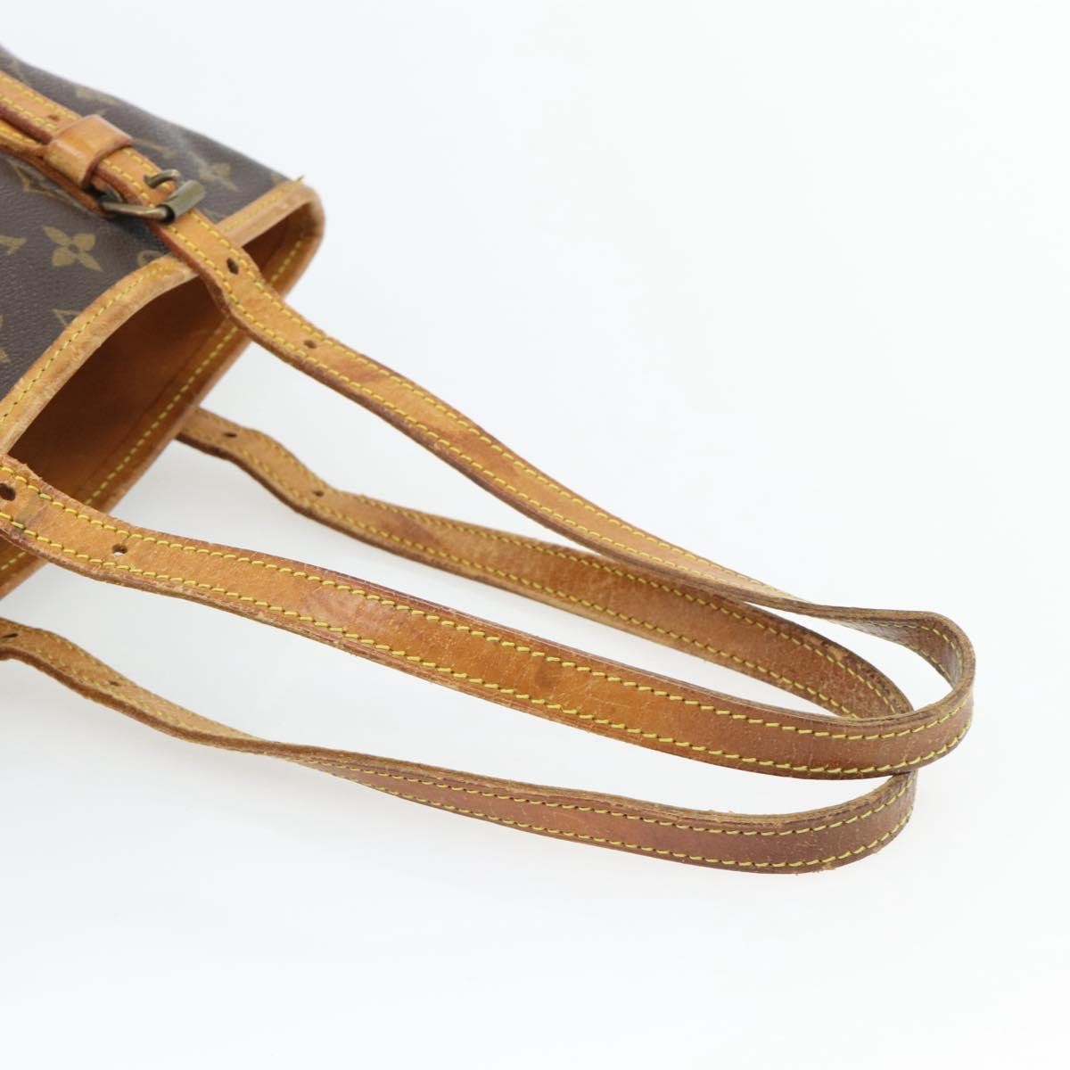 Louis Vuitton LOUIS VUITTON Monogram Bucket PM Shoulder Bag M42238 LV Authentic bs35325