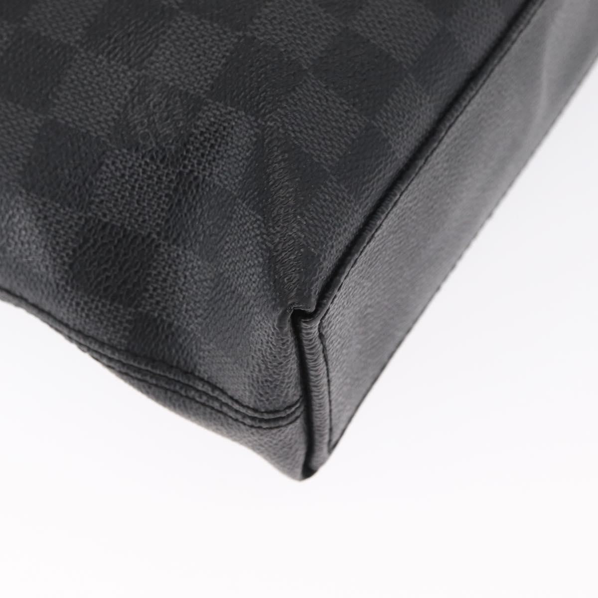 Louis Vuitton LOUIS VUITTON Damier Graphite Porte Documents Jules Bag 2way N48224 Authentic ka1086