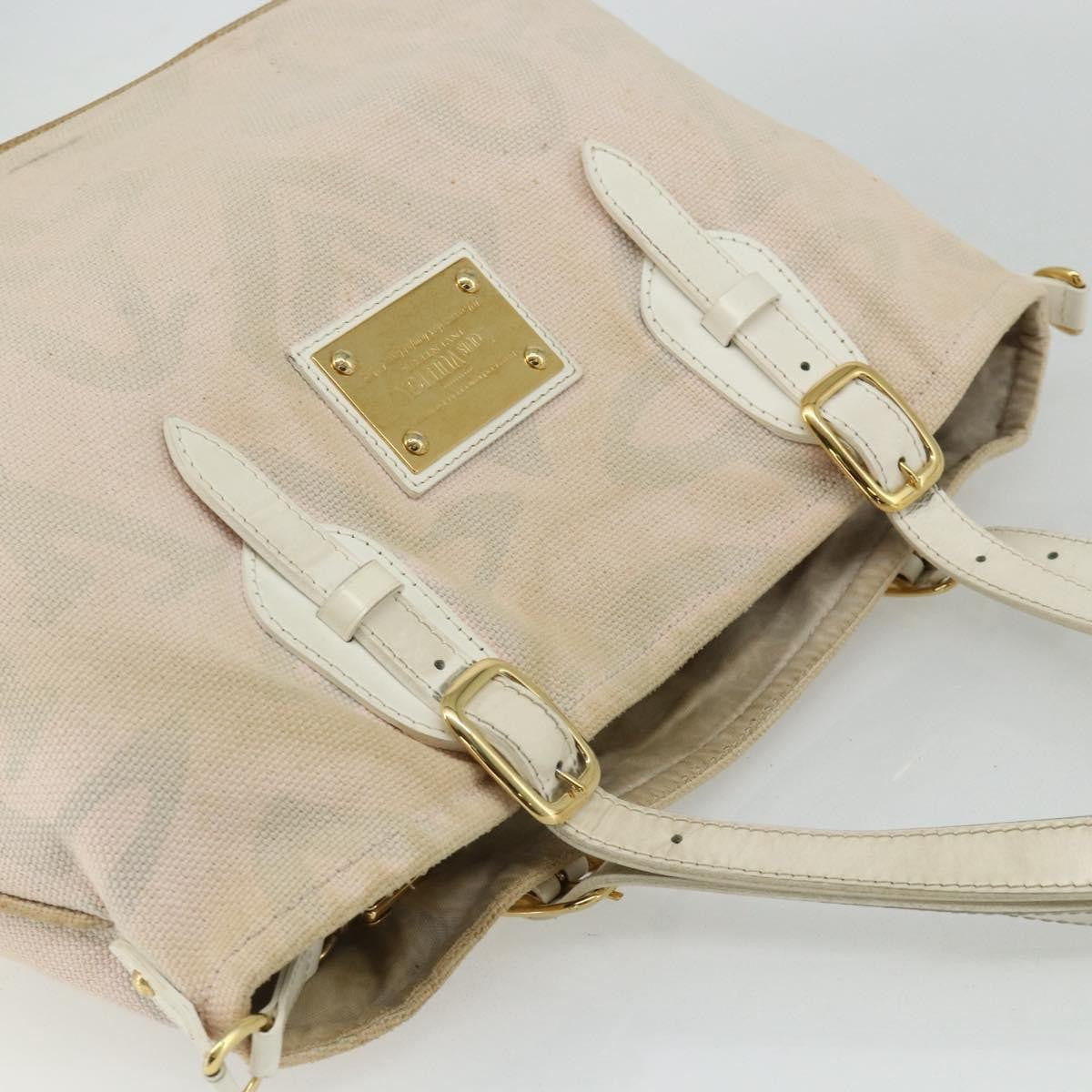 Louis Vuitton LOUIS VUITTON Cruise line Taicienne PM Bag Canvas Pink M95672 LV Authentic ep14376