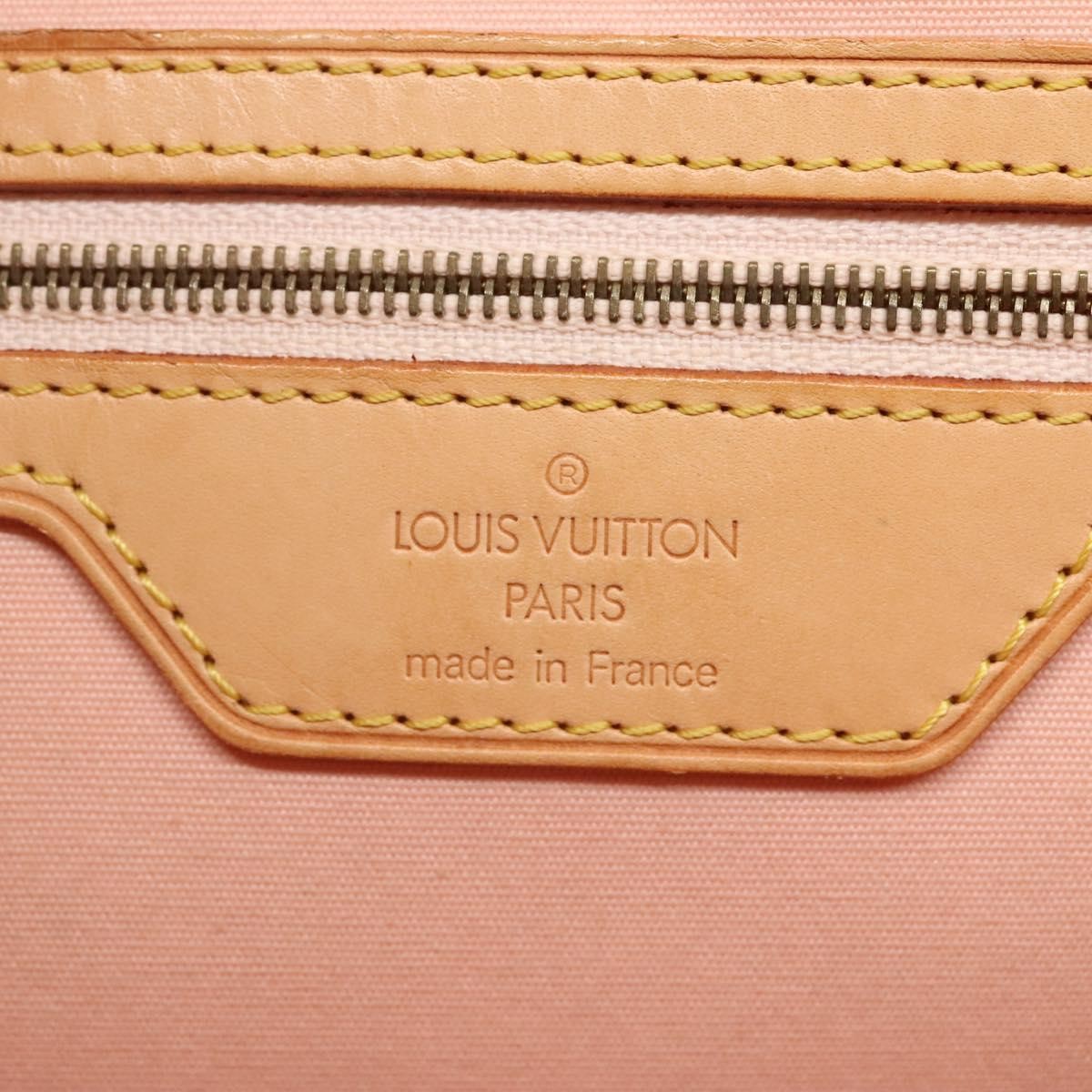 Louis Vuitton LOUIS VUITTON Vernis Biscayne Bay GM Bag Marshmallow Pink M91284 LV Authentic 118449