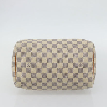 Louis Vuitton LOUIS VUITTON Damier Azur Speedy 25 Hand Bag N41534 LV Authentic BA13132