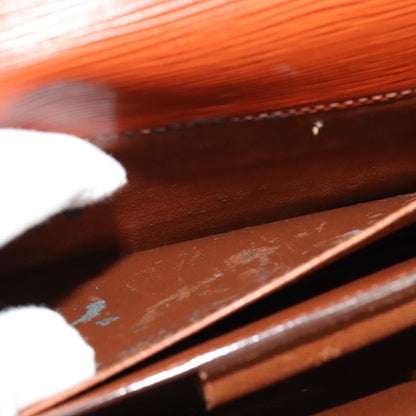 Louis Vuitton LOUIS VUITTON Epi Serviette Conseiller Briefcase Brown M54423 LV Authentic BA4610 Bag