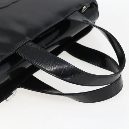 Gucci GUCCI Hand Bag Patent leather Black Silver 000 1013 0504 Authentic ka2334