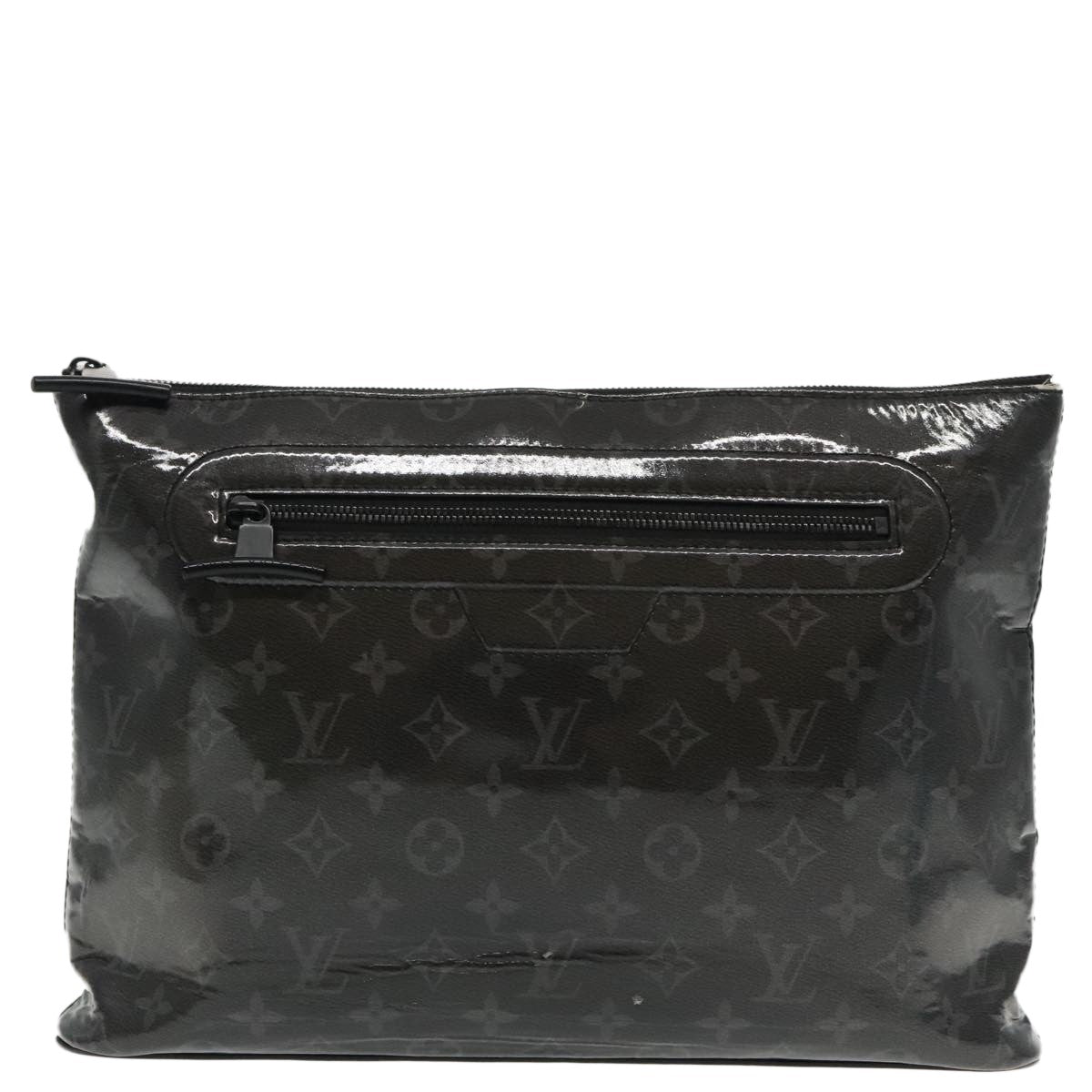 Louis Vuitton LOUIS VUITTON Eclipse Glaze Pochette Cosmos Clutch Bag M63373 LV Authentic 94116