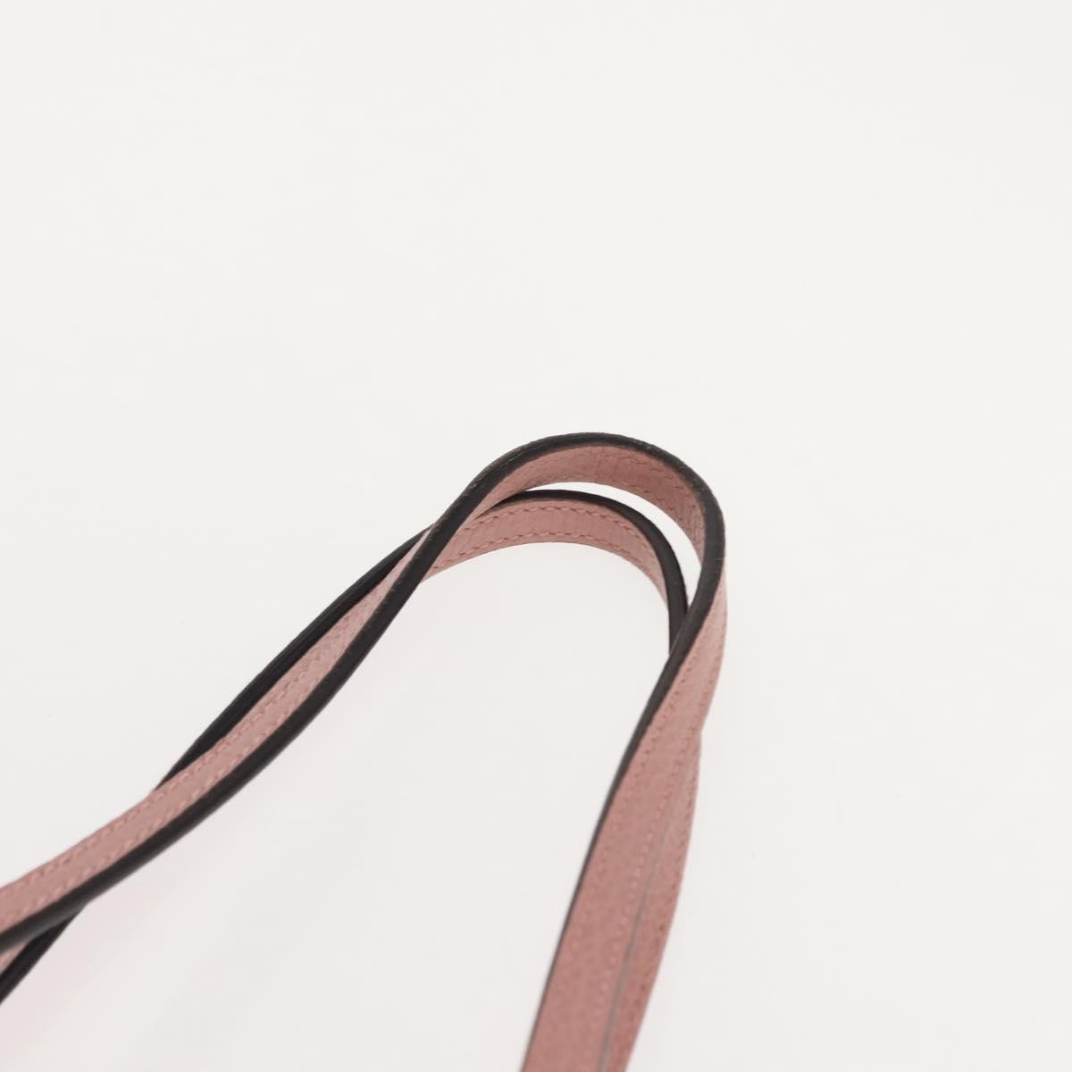 Gucci GUCCI Swing Tote Bag Leather Pink Gold 354408 Authentic am9500