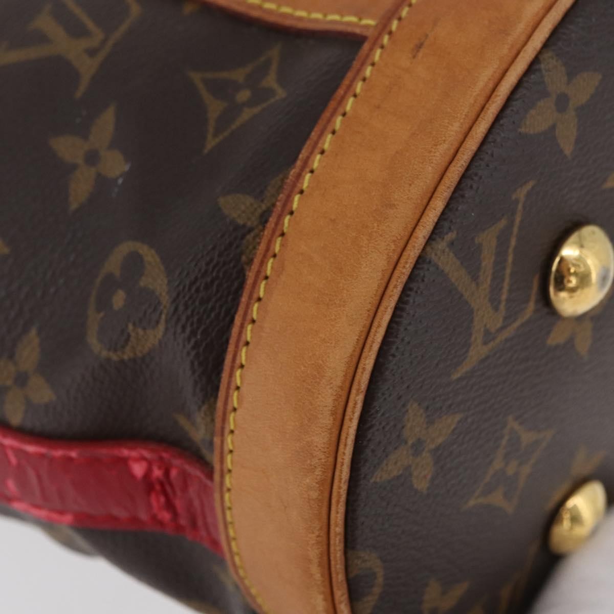 Louis Vuitton LOUIS VUITTON Monogram Ruby Neo bucket Tote Bag M95613 LV Authentic 149145