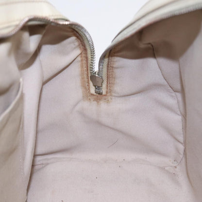 Louis Vuitton LOUIS VUITTON Epi Boring Montaigne GM Hand Bag White Yvoire M5931J LV Authentic 87942