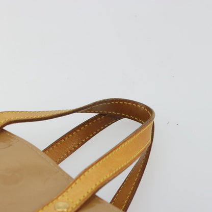 Louis Vuitton LOUIS VUITTON Monogram Vernis Reade PM Hand Bag Noisette M91334 LV Authentic BA12809