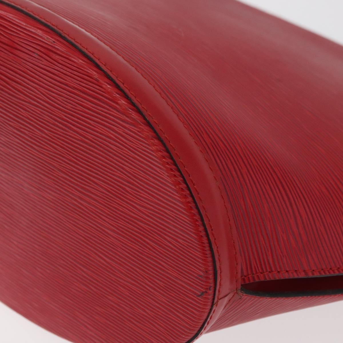 Louis Vuitton LOUIS VUITTON Epi Saint Jacques Shopping Shoulder Bag Red M52277 LV Authentic 182290