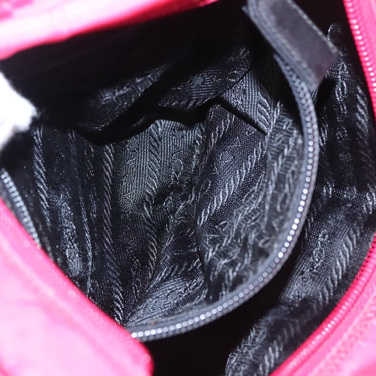 Prada PRADA Hand Bag Nylon Pink Authentic 109805