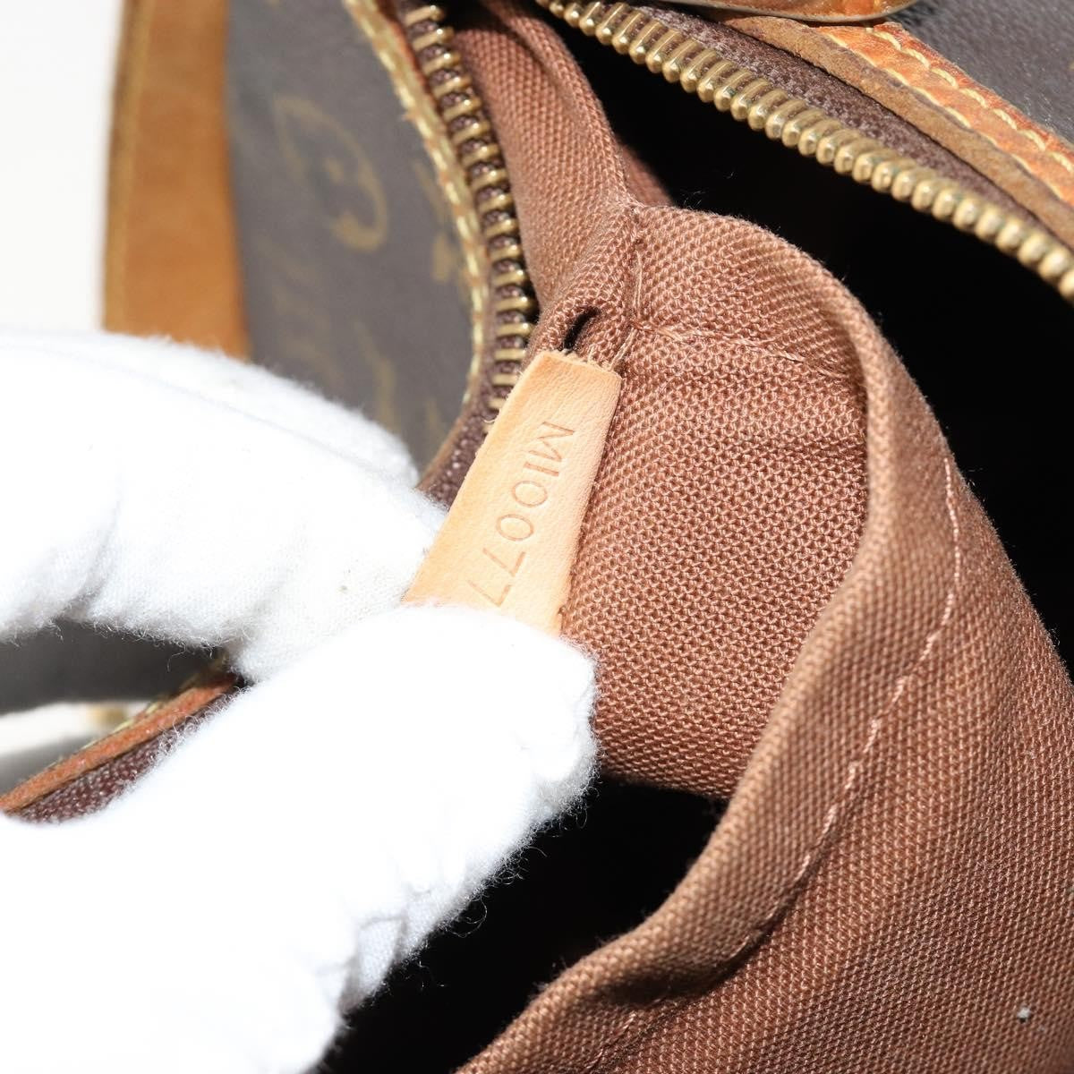 Louis Vuitton LOUIS VUITTON Monogram Tical GM Shoulder Bag M40077 LV Authentic bs35202
