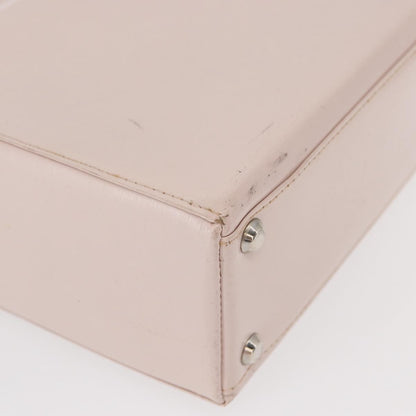 Givenchy GIVENCHY Hand Bag Leather Pink Silver Authentic bs30997