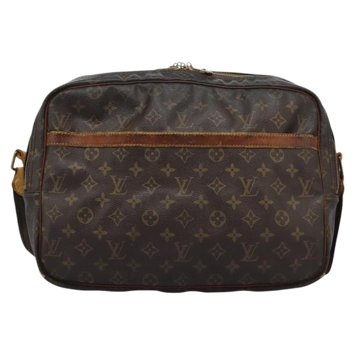 Louis Vuitton LOUIS VUITTON Monogram Reporter GM Shoulder Bag M45252 LV Authentic bs22111