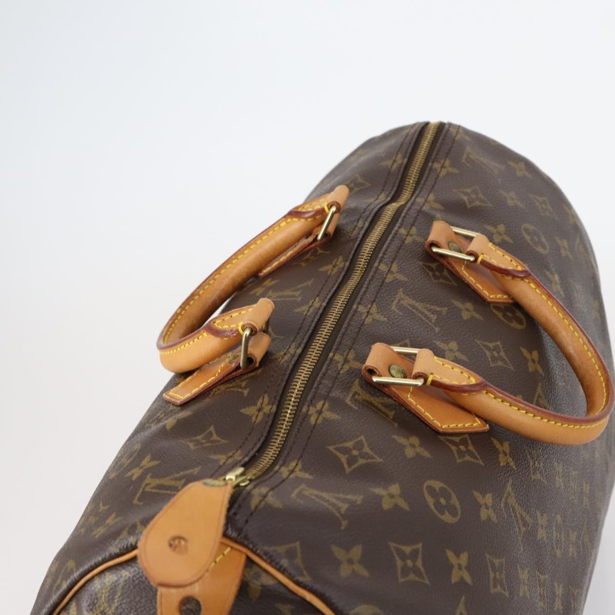Louis Vuitton LOUIS VUITTON Monogram Speedy 40 Hand Bag M41522 LV Authentic 146700