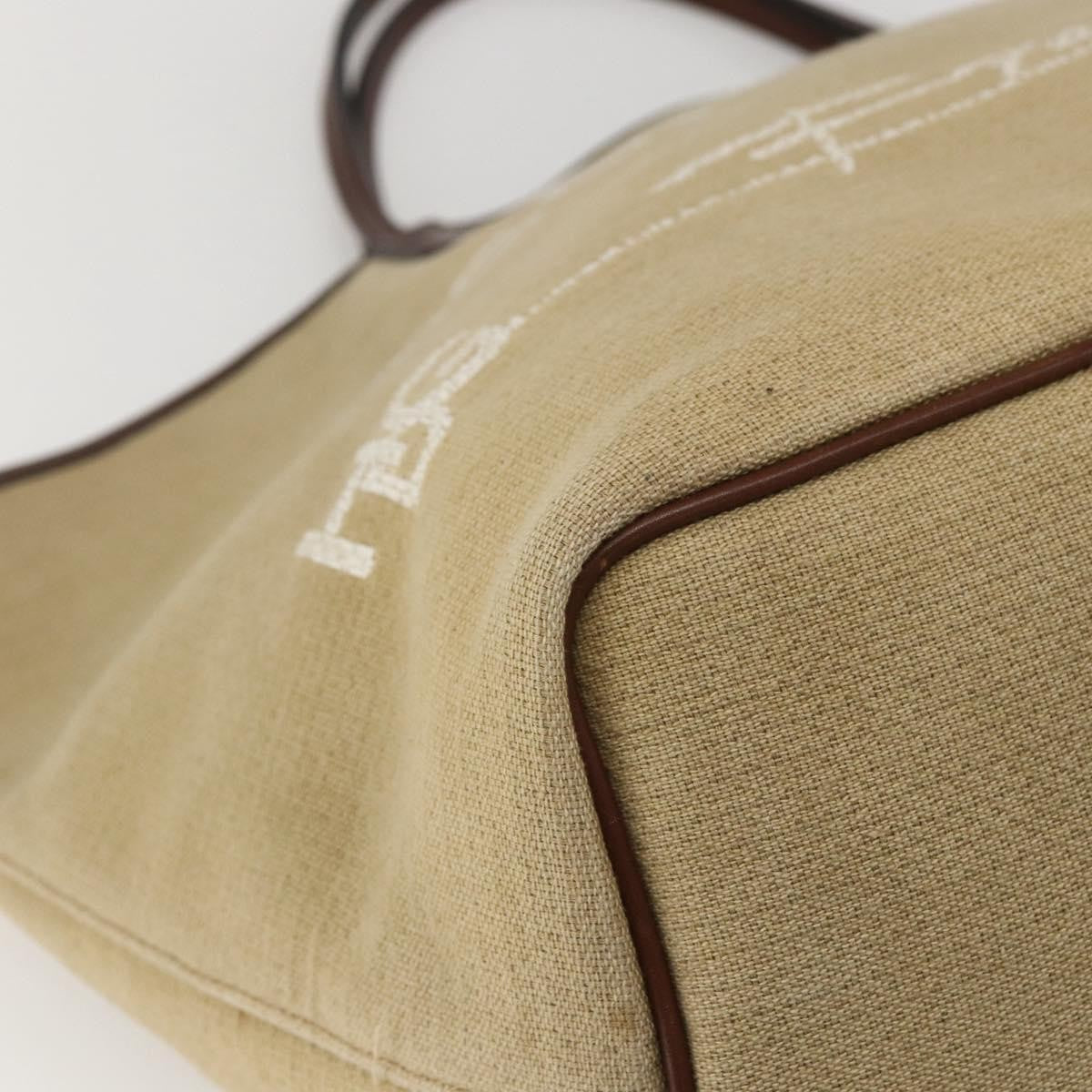 Givenchy GIVENCHY Tote Bag Canvas Beige Authentic ka1015
