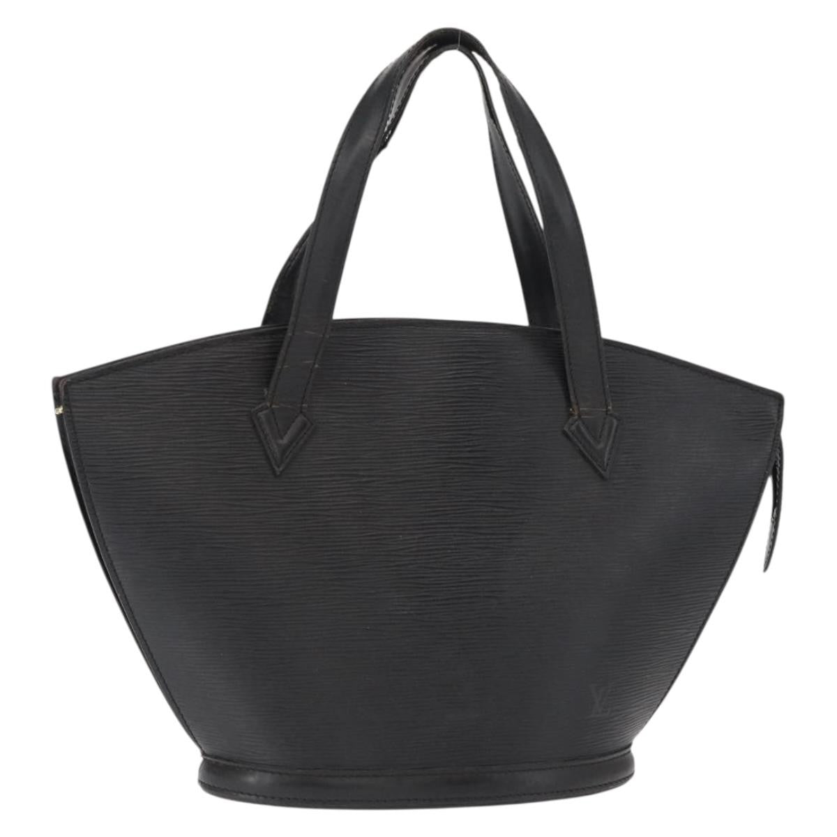 Louis Vuitton LOUIS VUITTON Epi Saint Jacques Shopping Shoulder Bag Black M52262 Authentic 156531