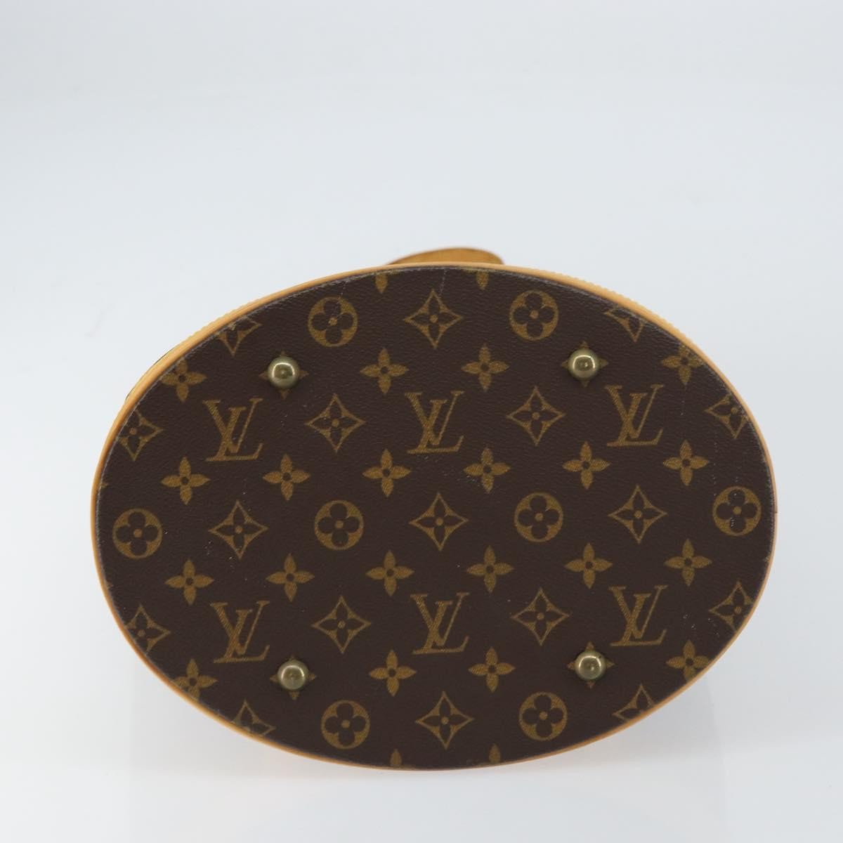 Louis Vuitton LOUIS VUITTON Monogram Bucket GM Shoulder Bag M42236 LV Authentic 156566