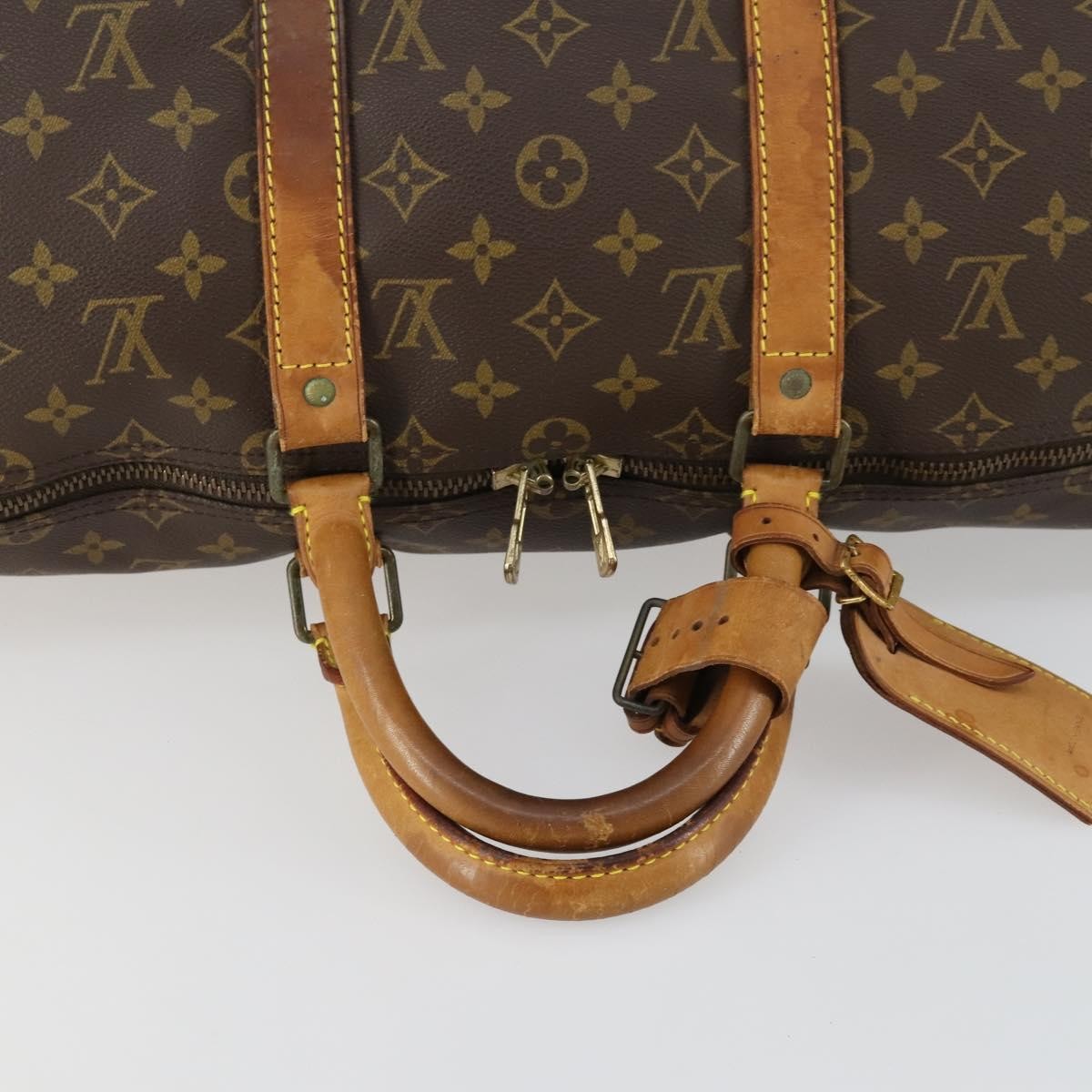 Louis Vuitton LOUIS VUITTON Monogram Keepall 50 Boston Bag M41426 LV Authentic 158747