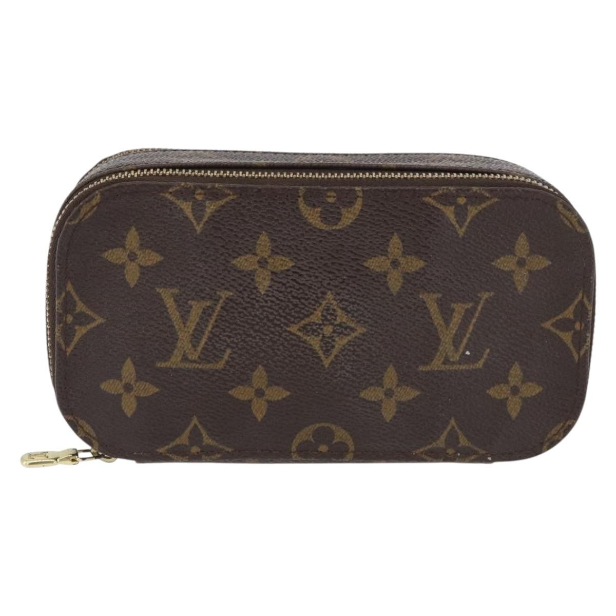 Louis Vuitton LOUIS VUITTON Monogram Trousse Brush PM Cosmetic Pouch M47510 LV Authentic BA11439 Bag