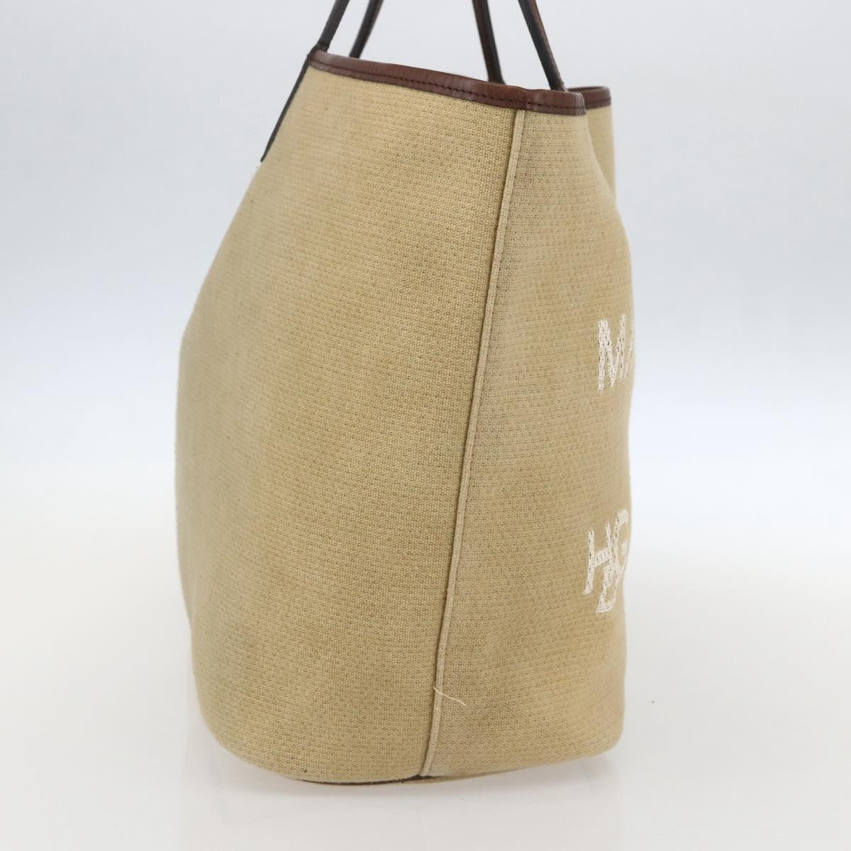 Givenchy GIVENCHY Tote Bag Canvas Beige Authentic ka1015