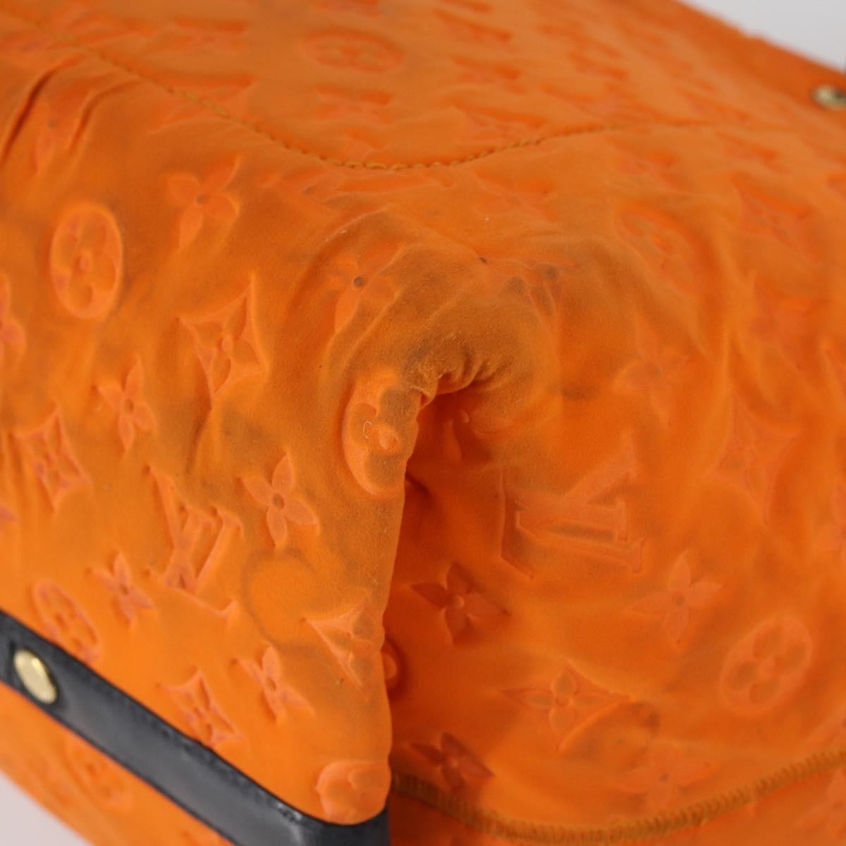Louis Vuitton LOUIS VUITTON Cruise Line Scuba MM Tote Bag Orange M92803 LV Authentic 144674