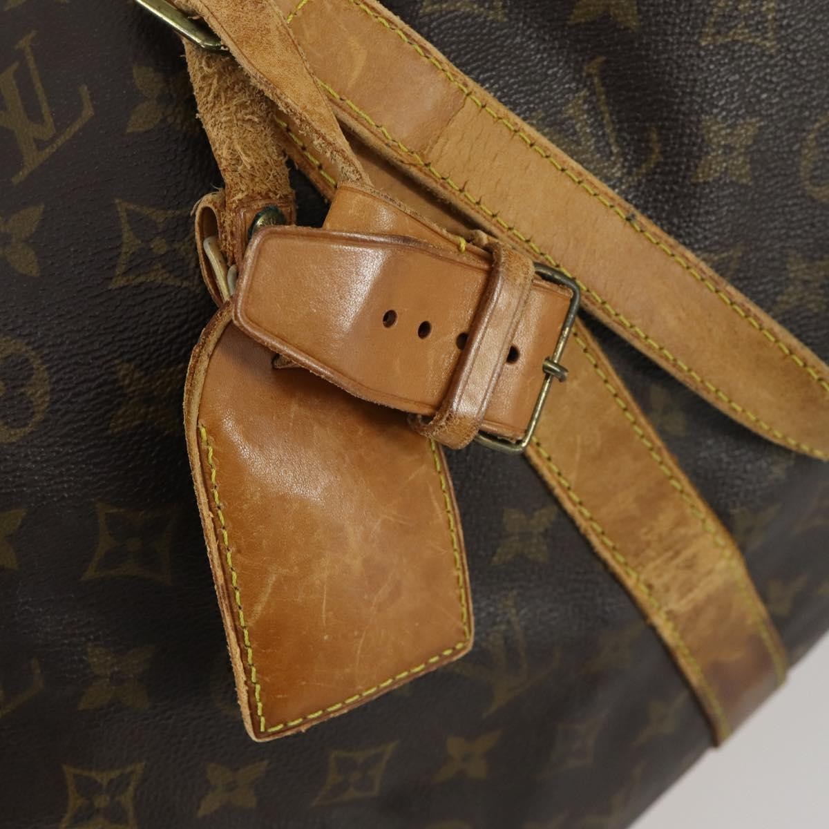 Louis Vuitton LOUIS VUITTON Monogram Sac Souple 45 Boston Bag M41624 LV Authentic 159241