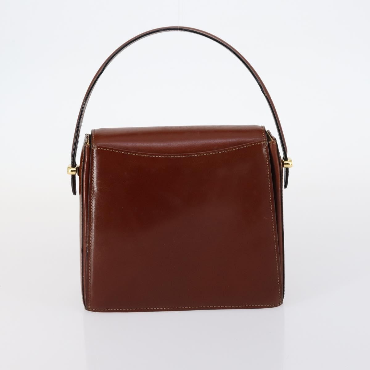 BALLY BALLY Shoulder Bag Leather 3 Set Brown Black Authentic BA4817