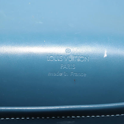 Louis Vuitton LOUIS VUITTON Damier Vernis Club Bag Green Petrol Blue M92128 LV Authentic BA5815