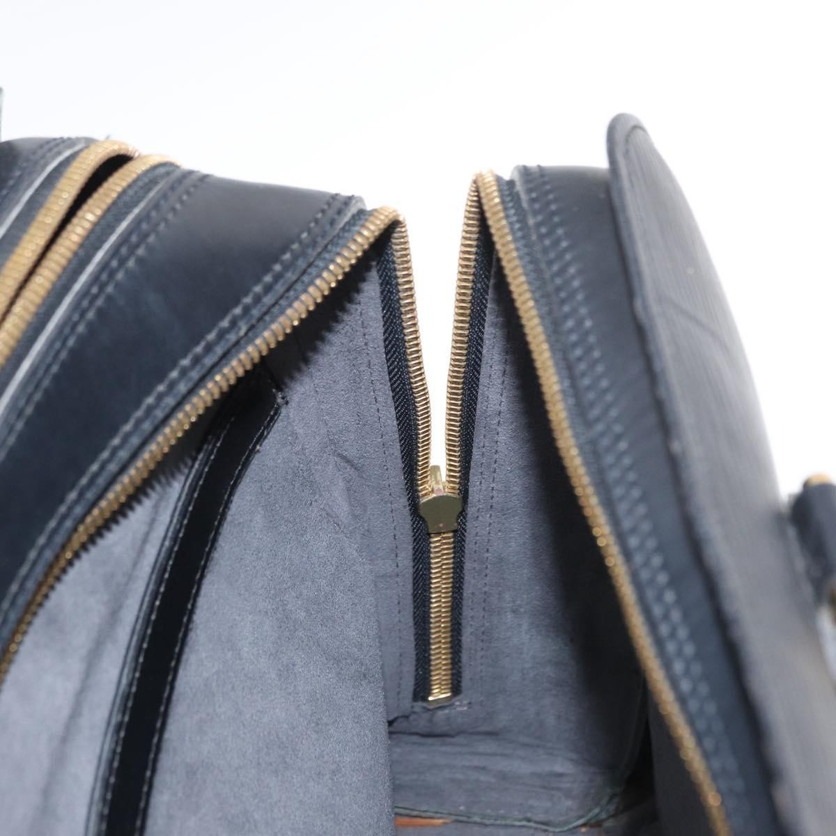 Louis Vuitton LOUIS VUITTON Epi Sorbonne Business Bag Black M54512 LV Authentic 159371