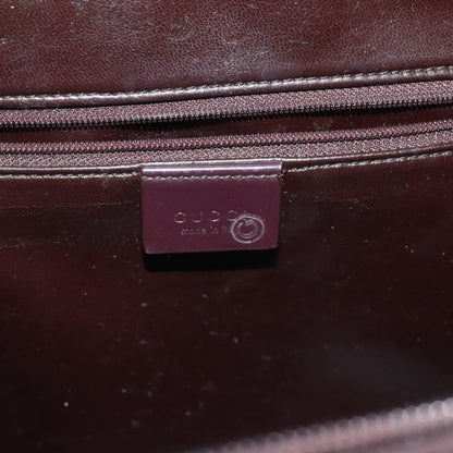 Gucci GUCCI Shoulder Bag Enamel Outlet Purple 001 3091 3754 Authentic bs28276