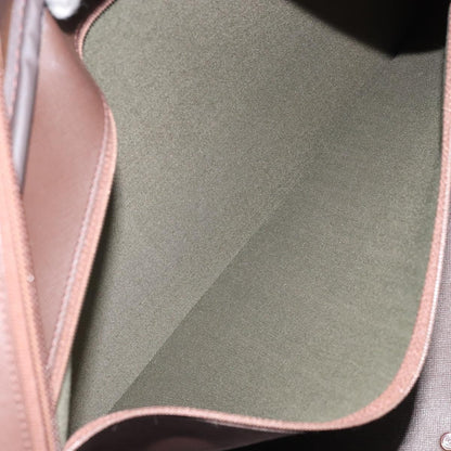 Burberrys Burberrys Nova Check Boston Bag Canvas Beige Gold Authentic ep13303