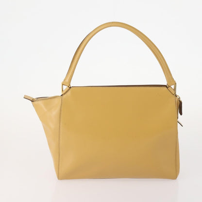 Prada PRADA Shoulder Bag Nylon Leather 3 Set Beige Khaki Authentic YKZ717