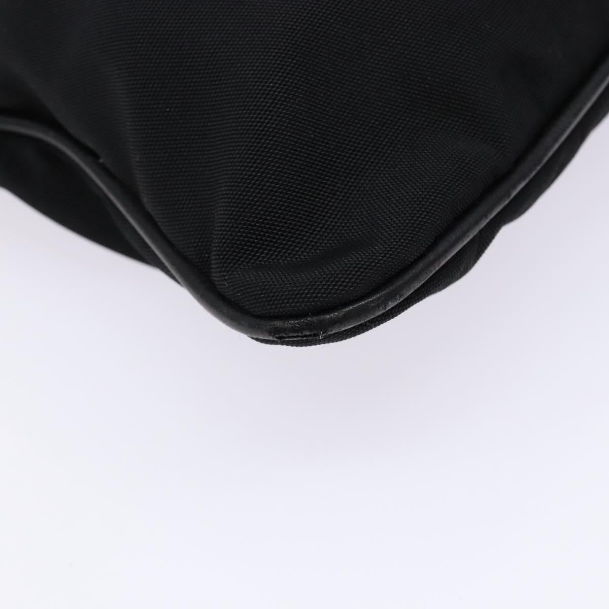Gucci GUCCI Shoulder Bag Canvas Black Silver 001 4021 Authentic ep9915