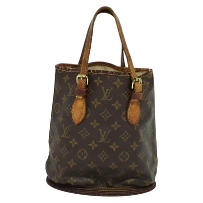 Louis Vuitton LOUIS VUITTON Monogram Bucket PM Shoulder Bag M42238 LV Authentic ar11236