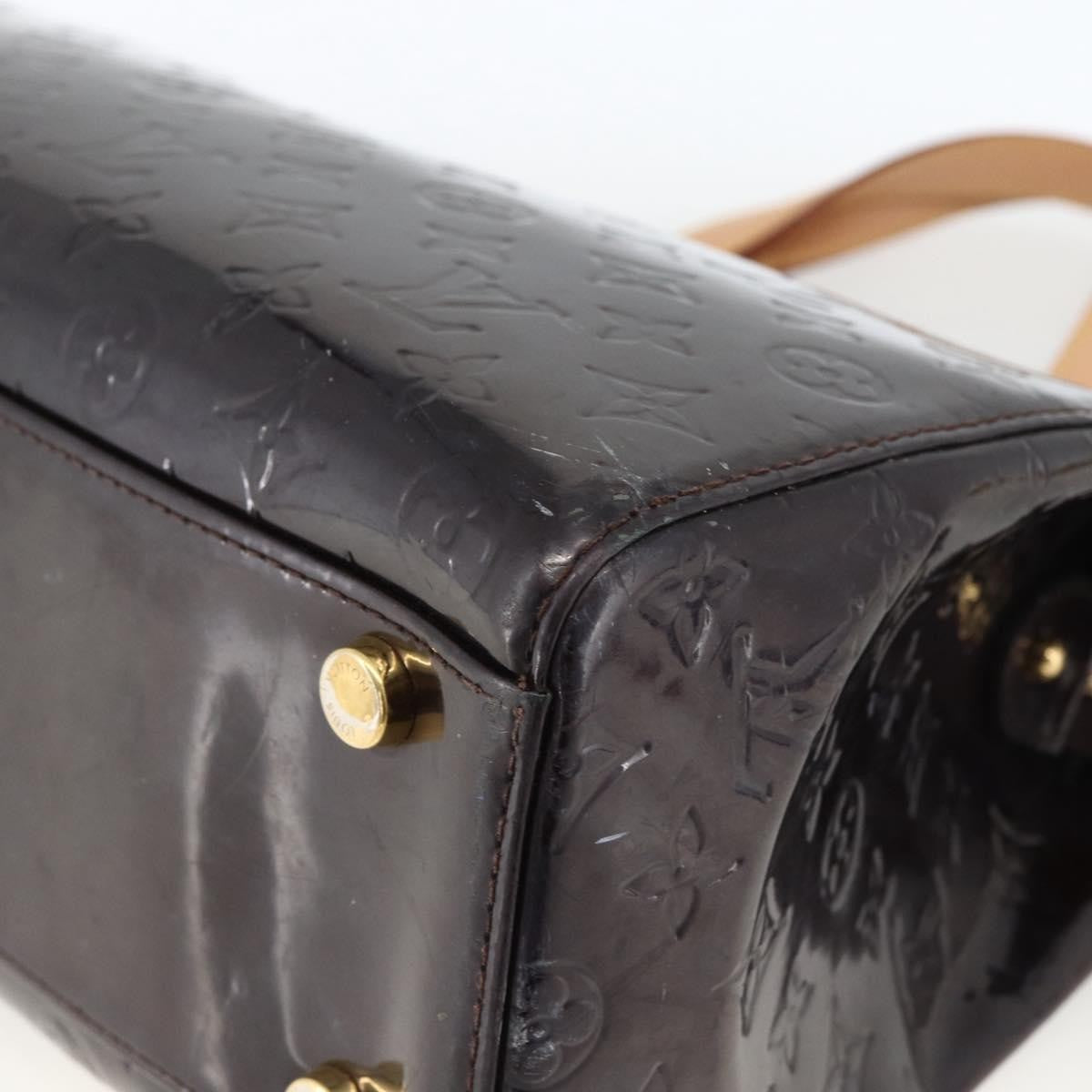 Louis Vuitton LOUIS VUITTON Monogram Vernis Blair GM Bag 2way Amarante M91616 LV Authentic BSZ597