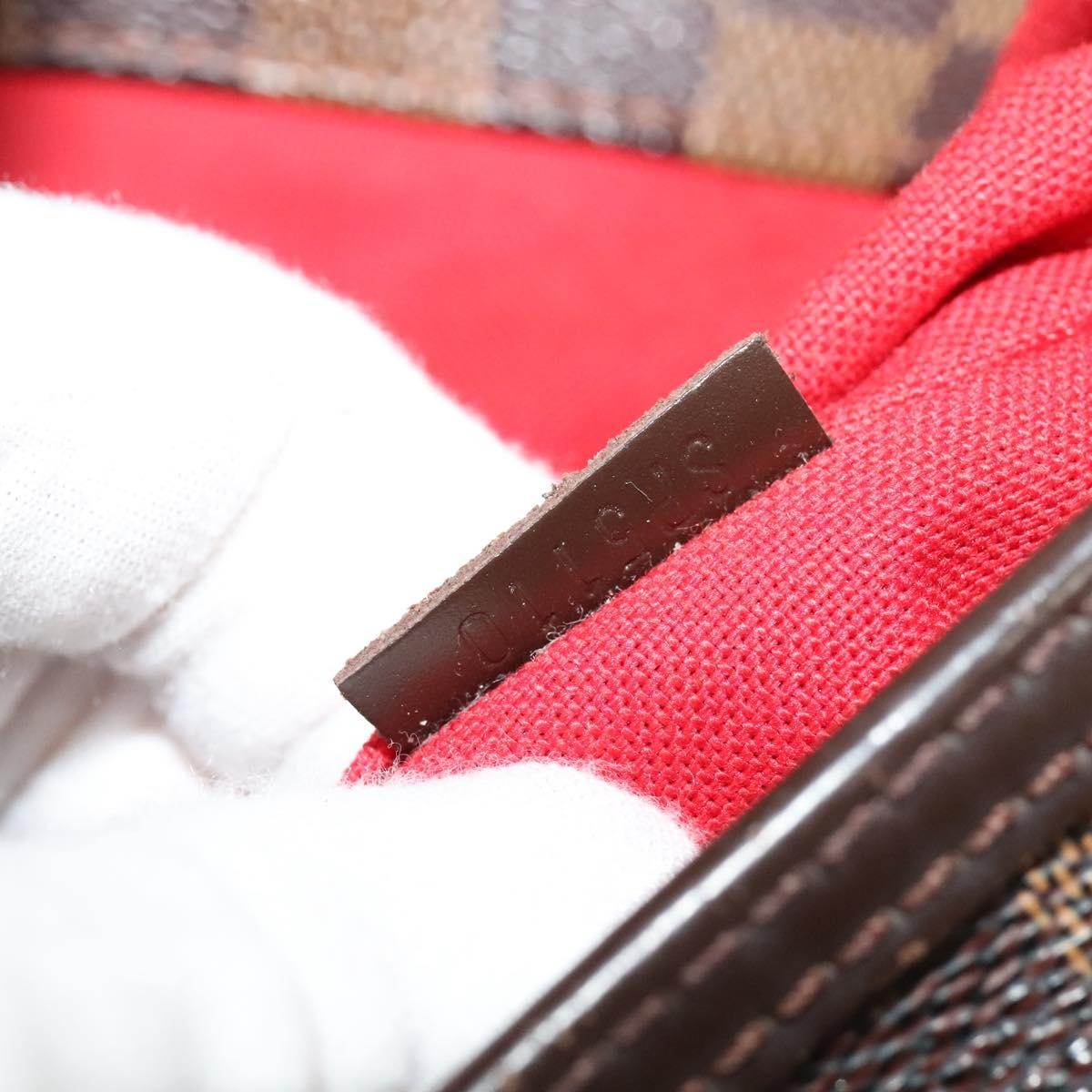 Louis Vuitton LOUIS VUITTON Damier Ebene Bloomsbury PM Shoulder Bag N42251 LV Authentic 139471
